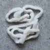 Direto do fabricante Fita plana de pelo sintético tipo mink com 1cm de largura para acessórios de cabelo de dança do leão DIY, adereços de cabeça e enfeites de laço