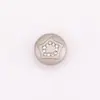 Botões de Casaco Pequeno Estilo Chanel Costurados à Mão Estrela do Mar Curva Botões de Metal para Roupa Casaco Trench Suéter Tricô