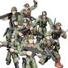 Xiangjun 9902 Relâmpago Polícia Especial Homem Arma Menino Modelo de Montagem Doméstico Terceiro Homem Blocos de Montar 5,5cm