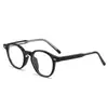 Armazón de Gafas Retro Estilo Coreano 8631 Anti-Luz Azul Miopía para Mujer 2236 Celebridad de Internet Liso Inserción de Pines Armazón de Lente Plano