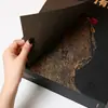 Caja de Empaque de Té con Tapa abatible, Caja de Regalo de Té Blanco de Tapa dura, Caja de Empaque de Té Negro, Té Verde, Caja de Regalo de Té Pu-Er, Personalización de Caja de Té