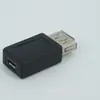 Directo de Fábrica lote Adaptador USB hembra a Micro USB hembra Puerto Micro USB B hembra