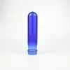 Pré-forma de Garrafa Pet com Boca Rosqueada Azul 105-405g Pré-forma de Garrafa de Água Mineral Garrafa Plástica Oval Fabricante Atacado