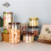 Contenedor de Almacenamiento de Plástico Calibre 100 Empaque Cubo para Papelería Almacenamiento de Lodo de Cristal Contenedor Cilíndrico Grande Sellado a Prueba de Humedad