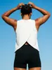 Top de Secado Rápido Fresco con Hermoso Diseño en la Espalda, Ropa de Gimnasio, Top para Correr al Aire Libre y Yoga, Camiseta de Tirantes para Yoga, Seda de Hielo