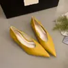 Primer Encuentro Jifa Punta Fina Francesa Cuello en V Adelgazante Boca Baja Tacón Bajo Zapatos de Salón Mujer 2026 Primavera Otoño Simple Wanyi Para Ir al Trabajo Mary