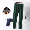 Calças de Outono Sem Costura para Homens, Leggings Quentes, Calças de Lã Forradas com Lã, Inverno Masculino, Joelheiras Aquecidas Masculinas