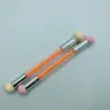 Caneta de unha nova caneta de esponja dupla com broca Caneta Halo lavável ferramenta de pintura gradiente impressão