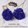 Hortensias Florales Artificiales de 2 Cabezas Simuladas para Ramos de Boda, Arte Floral Hecho a Mano de Alta Gama para Paisajismo de Salón de Bodas y Arreglos Florales