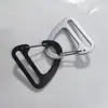 Fabricantes de hebillas D para mascotas suministran directamente hebillas triangulares de aluminio aeronáutico metálico de alta precisión hebillas de tracción para mascotas bolsos
