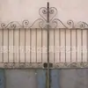 Puerta Artesanal de Metal Forjado Directamente Producida en Subei Puerta de Hierro Forjado para Patio Puerta de Hierro Forjado para Casa Jardín
