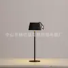 Lámpara de mesa LED en forma de aguja para comercio exterior de moda transfronteriza, recargable, creativa, para exteriores e interiores, lámpara de mesa pequeña decorativa para restaurante