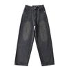 WS9239-25 Primavera Nueva Moda Casual Estilo Europeo y Americano Cintura Suelta Pantalones de Cintura Alta Jeans