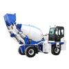 Bomba Transportadora de Concreto Camión Mezclador de Concreto Hengwang Camión Cisterna Mezclador de Cemento Camión Mezclador con Alimentación Automática