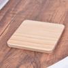 Mancha Redonda Base de Madeira Aquecimento Pinus Tapete Isolante Jogo Americano Bambu Quadrado Tapete Isolante Personalizado Tapete de Mesa de Jantar