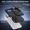 Adecuado para funda de teléfono móvil Apple Iphone17Promax, Anticaída, Soporte para Tarjetas con Espejo Plegable, PC Transfronterizo