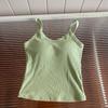 Sutiã de verão feminino de cor sólida, lindo, costas nuas, bojo único, combinação completa, colete pequeno, top tubo, base interna para evitar luz