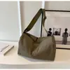 Bolso Cruzado Casual para Mujer, Bolso Almohada Versátil y Literario, Gran Capacidad, Bolso de Hombro Deportivo de Color Sólido Simple y Literario para Hombre