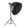 Softbox Profundo de Camada Dupla de Instalação Rápida 70/90/120 Difusor de Flash Universal com Grade Montagem Padrão Bowens