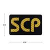Logo da Fundação SCP Velcro Capítulo Refletivo Colete Tático SCP Capítulo Natureza Hobby Braçadeira
