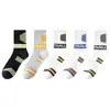 Calcetines Deportivos Profesionales para Correr para Hombres, Primavera y Otoño, Algodón Puro, de Media Pantorrilla, Maratón, Bádminton, Tenis, Transpirables, Resistentes al Olor, Zhuji