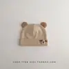 Gorro para Bebé Estilo Primavera y Otoño Protege la Fontanela Gorro para Recién Nacidos para Niños y Niñas Lindo para Bebés Pequeños Gorro de Punto a Prueba de Viento Invierno