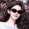 Gafas de sol de montura grande estilo ojo de gato para mujer, sensación de alta gama, nuevo estilo 2026, adecuadas para caras cuadradas y redondas, gafas de sol con estampado de leopardo, protección UV