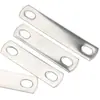 Braçadeira de Tubo de Aço Inoxidável 304 Fivela de Fixação em Forma de U Braçadeira de Tubo com Parafuso Espessado Arruela Plana Rolha de Parafuso M6/M10/M12