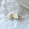Cute girl mouse queijo hairpin testa clipe franja clipe Internet celebridade quebrado hairpin ins creme hairpin