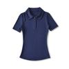 2025 Nueva Moda de Verano Polo Solapa Top Diseño para Mujer Estilo Francés Casual Versátil Camiseta de Manga Corta