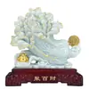 Adorno de resina de col de jade que trae fortuna para sala de estar, decoración del hogar, decoración de entrada, regalo de empresa para inauguración, venta al por mayor