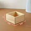 Caja de almacenamiento de madera vintage para artículos varios, a prueba de polvo para el hogar, caja de joyería, flor de begonia, escritorio de sala de estar, habitación, caja de almacenamiento de sentido avanzado
