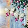 Pequeno Livro Vermelho Internet Celebrante Explosões Borboleta Flor Parede Simulação Flor Cabelo Cartão Phalaenopsis diy Monet Janela Borboleta Flor Decorativa