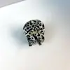 Clip para el Cabello Redondo Pequeño con Textura de Acetato Estándar de Oro Coreano Clip Lindo para Flequillo Pasador Pinza Superior Exquisito Clip para el Cabello de Princesa