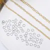 Accesorios para Joyería Hecha a Mano DIY, Bolsos de Moda y Sencillos, Cadenas para Teléfono Móvil, Anillos Abiertos, Anillos Cerrados, Accesorios de Anillo Colgante de Acero Inoxidable