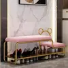 Gabinete de Entrada Estilo Nórdico para Zapatos con Banco Integrado, Diseño Simple y Lujoso, Zapatero para Niños, Banco para Cambiarse los Zapatos