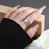 Anéis Irregulares com Moda Geométrica e um Toque de Luxo, Designs de Nicho com uma Grande Variedade de Estilos, Adequados para Melhores Amigos e Casais, Simples e Versáteis