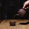 Tetera de Arcilla Púrpura Mineral Original, Tetera Hecha a Mano de Gran Capacidad, Tetera Xishi, Juego de Té Kung Fu para el Hogar, Tetera Hanwalon