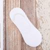Meias Invisíveis Masculinas Lisas de Boca Rasa para Primavera e Verão, Anti-deslizantes, Tipo Barco, Confortáveis, Absorventes de Suor, Respiráveis