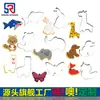 Moldes para Galletas de Acero Inoxidable Dibujados Moldes de Estampado de Animales DIY Herramientas de Horneado Cortadores de Galletas Moldes para Galletas Personalizados