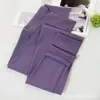 Tienda Exclusiva Lulu Bling Mismo Estilo Pantalones de Yoga Sin Costuras para Mujer, de Cintura Alta, Levanta Glúteos, Leggings Deportivos para Fitness