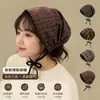 Bonito gorro posparto, adecuado para usar al dormir, diseñado para mujeres embarazadas con cabezas más grandes, proporciona protección contra el viento y tiene un diseño elegante y de alta calidad.