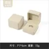 Directo de Fábrica Caja de Joyería de Tela Larga de Felpa de Ocho Lados Empaque para Anillo Pulsera Collar Adorno En Stock Venta al por Mayor