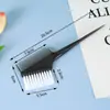 Peine de Aceite para Peluquería, Peine para Teñir el Cabello, Herramienta para Teñir el Cabello, Cepillo para Teñir el Cabello, Peine Especial para Aceite de Horneado para Salón de Belleza, Peine para Teñir el Cabello de Doble Cara