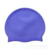 Gorro de natación de silicona de 55g gorro de natación grueso para adultos deportes de vadeo al aire libre equipo impermeable los fabricantes pueden pedir logo