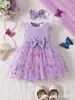 Vestido para Niñas Verano 2024 Nuevo Vestido de Personalidad para Niños Estilo Patchwork Vestido de Princesa