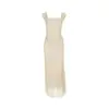 Vestido ajustado bodycon de estilo francés con tirantes plisados para mujer, estilo chic de vacaciones de verano y deseo puro con cuello de solapa, vestido largo