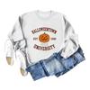 Amazon Europa y Estados Unidos comercio exterior transfronterizo nuevo suéter estampado HALLOWEENTOWN calabaza divertida casual manga larga