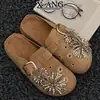 Zapatos Birkenstock de Piel de Vaca con Suela de Corcho para Mujer 2026 Primavera/Verano Nuevo Estilo Mocasines Cerrados sin Cordones para Uso en Exteriores