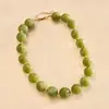 Collar elástico de cuentas redondas transfronterizo europeo y americano, cadena para la clavícula de estilo étnico vintage, joyería de diseño nicho con un toque de alta gama